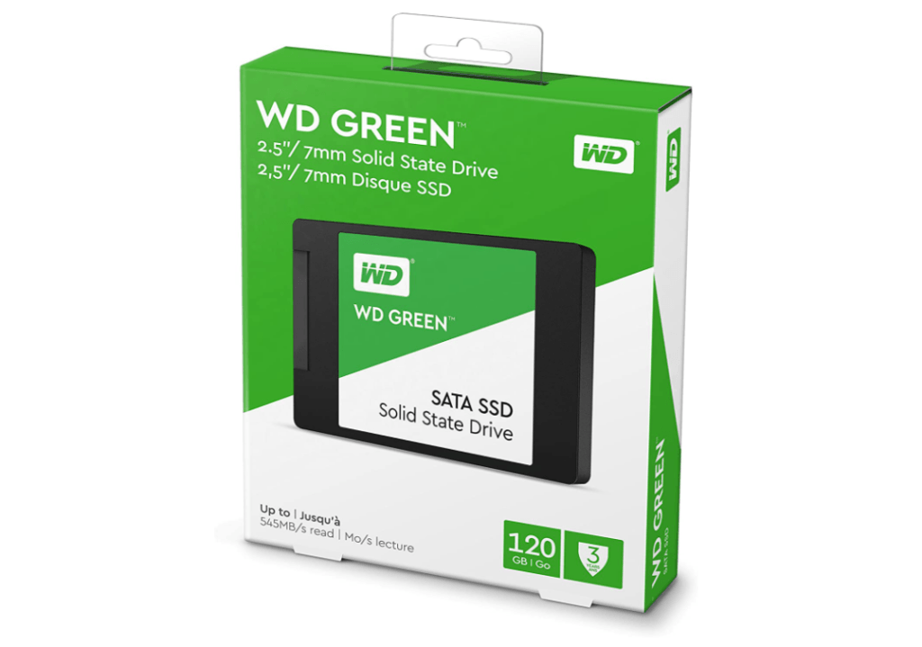 WD Green WDS120G2G0A ssd image