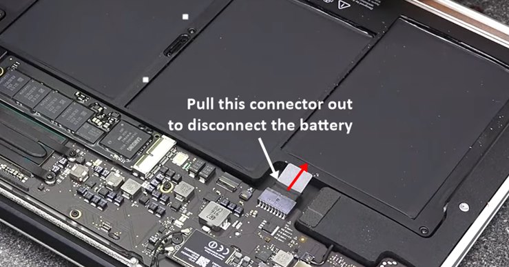 disconnect the battery